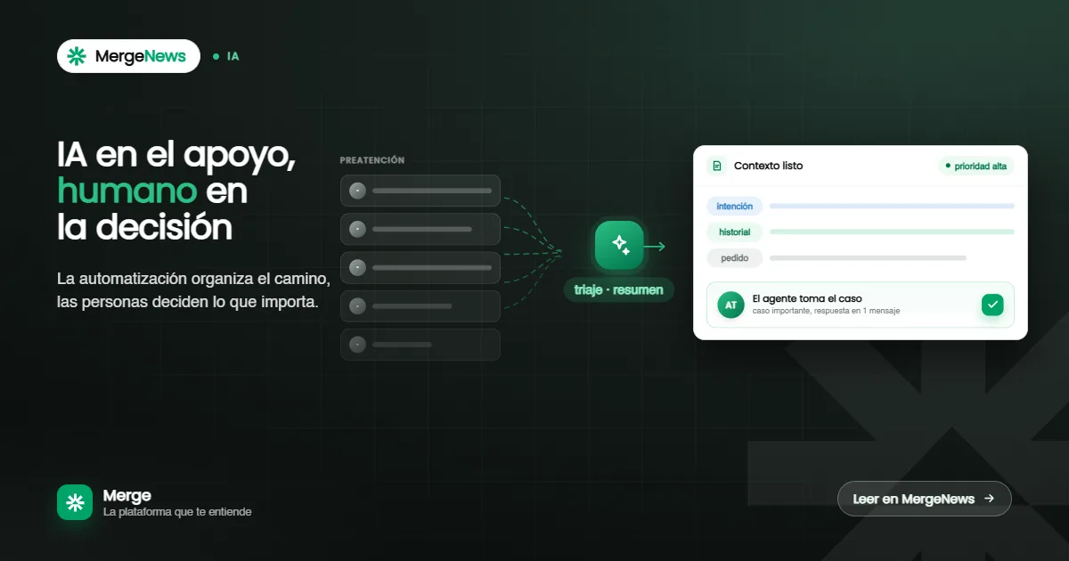 IA organizando tareas repetitivas para aliviar al equipo de atención y ventas en WhatsApp